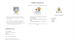 Desktop Screenshot of airlinksystems.com