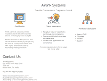 Tablet Screenshot of airlinksystems.com